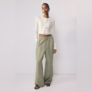 H&M NEW Linen Pull On Pants-NWOT